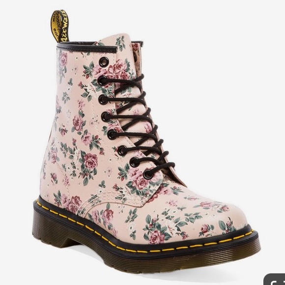 dr martens floral boots sale